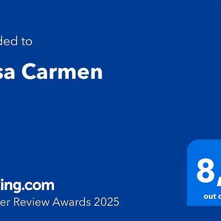 Casa Carmen Сasa de vacaciones *